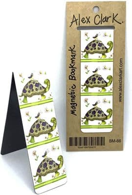 Alex Clark Turtle Magnetic Bookmark – Cute Turtle Page Marker for Book Lovers