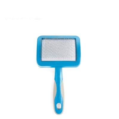 Ancol Ergo Small Slicker Brush for Dogs – Gentle De-Shedding & Detangling Grooming Tool