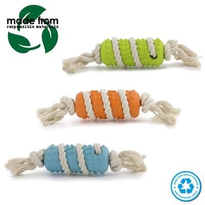 Ancol Made From Rice Tugger Dog Toy.