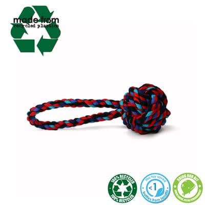 Ancol Mini Ball Tugger Dog Toy