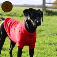 Ancol Red Cable Knit Jumper Size Extra Small