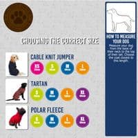 Ancol Red Cable Knit Jumper Size Extra Small