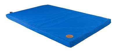 Ancol Sleepy Paws Waterproof Flat Pad 107x69cm in Blue, Dog Accessory