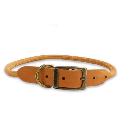 Ancol Timberwolf Round Collar Mustard 28-36cm Size 3, Dog Accessory