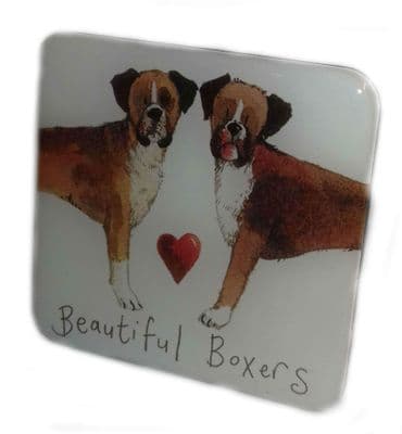 Beautiful Boxers Fridge Magnet