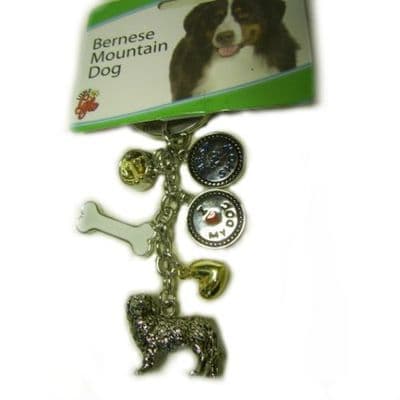 Bernese Mountain Dog Key Chain, Little Gifts