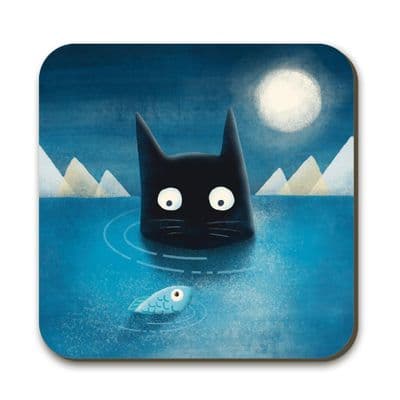 Cat-Fish Coaster by Jonathan Willoughby