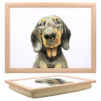 Dachshund Lap tray by Robert James Hull