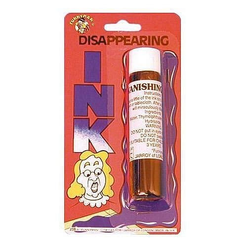 Disappearing Ink