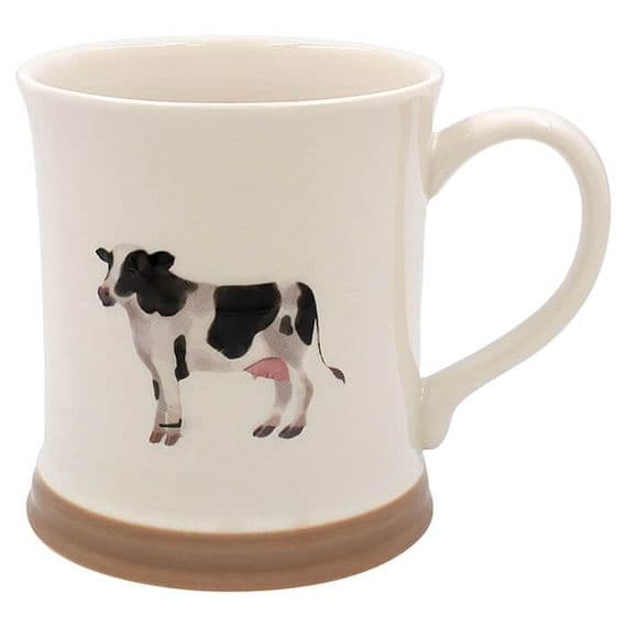 Embossed Cow Mug, Country Life