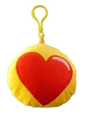 Emoji Heart Plush