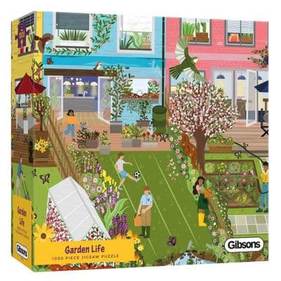 Garden Life by Bethany Lord 1000 Piece Gibsons Jigsaw