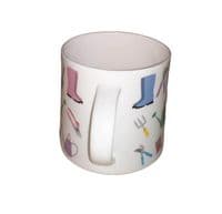 Garden Tools Mug by Wendy Jones-Blackett