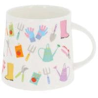 Garden Tools Mug by Wendy Jones-Blackett