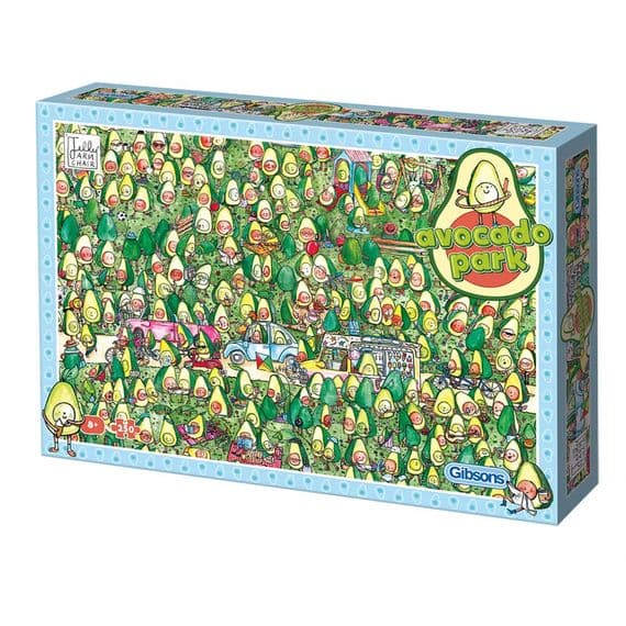 Gibsons 250-Piece Jigsaw Puzzle – Avocado Park by Jelly Arm Chair | Fun Family Puzzle for Kids & Adults