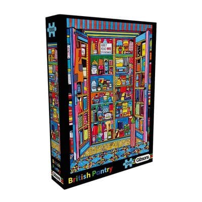 Gibsons British Pantry 1000 Piece Puzzle – Pop Culture & Nostalgia
