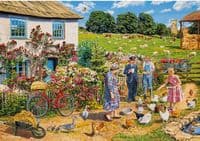 Gibsons Daily Deliveries 4×500 Jigsaw Puzzle Set – Village Scenes UK