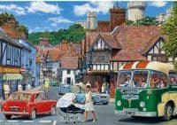 Gibsons Day Out with the Family 4×500 Jigsaw Puzzle Set UK