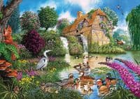 Gibsons Flora and Fauna 4x500 Piece Jigsaw – English Countryside
