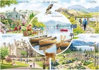 Gibsons Lake District 1000 Piece Jigsaw Puzzle for Adults UK