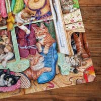Gibsons Puss in Boots 1000 Piece Jigsaw Puzzle for Adults UK