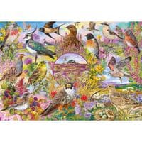 Gibsons RSPB Wings in the Wild 4x500 Piece Jigsaw Puzzles