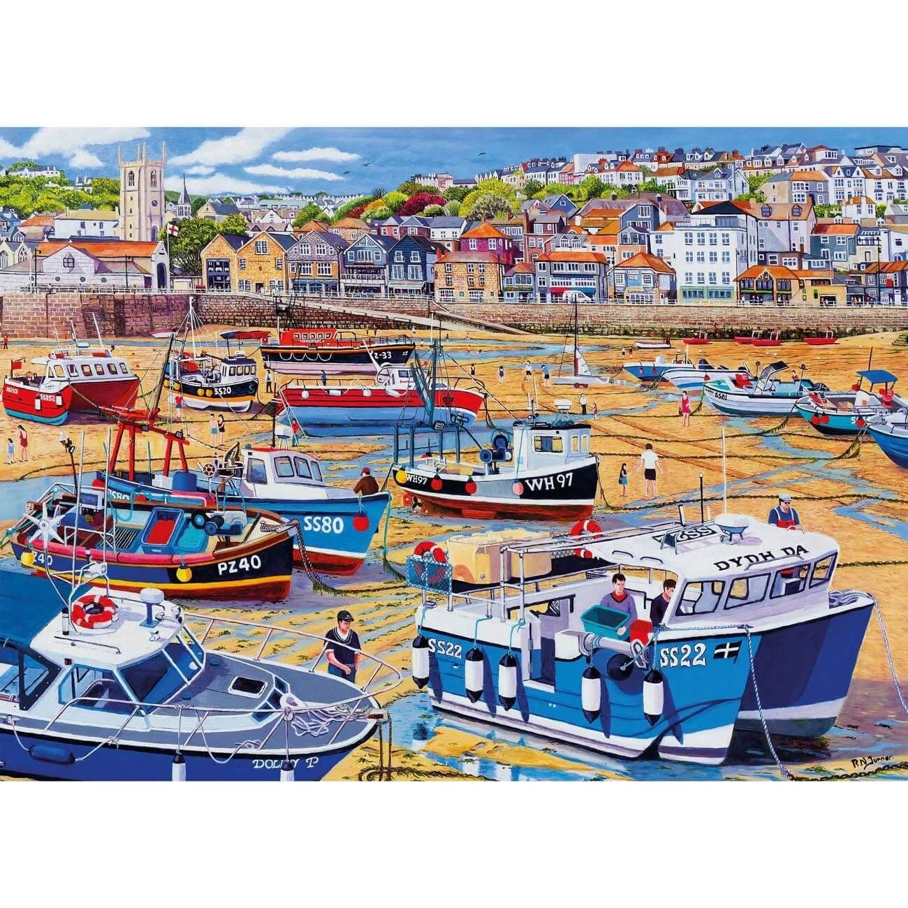 Gibsons Sand at St Ives 1000 Piece Jigsaw Puzzle UK