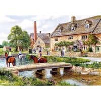 Gibsons Terry Harrison Waterways 4x500 Piece Jigsaw Puzzle Set