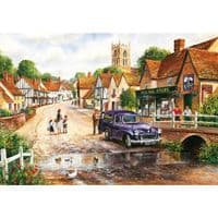 Gibsons Terry Harrison Waterways 4x500 Piece Jigsaw Puzzle Set