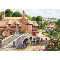 Gibsons Terry Harrison Waterways 4x500 Piece Jigsaw Puzzle Set