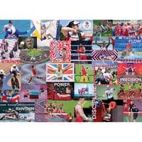 Gibsons Team GB 1000 Piece Jigsaw – Official Olympic Puzzle 2024