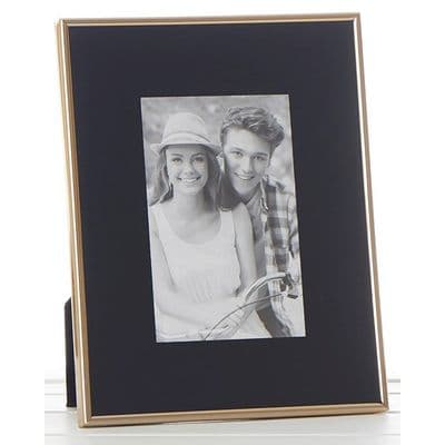Gold Decor Mount Photo Frame 4x6 – Elegant 23x18cm Picture Frame Gift Idea UK