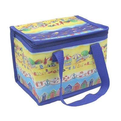 Insulated Lunch Bag, Fun at the Beach by Finola Stack