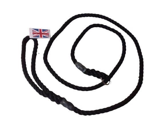 Killough Ropeworks K J K Ropeworks matt Black 8mm Diameter Rope Slip Lead - Nickel Plated ...
