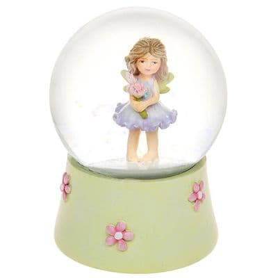 Lilac Flower Fairy Water globe