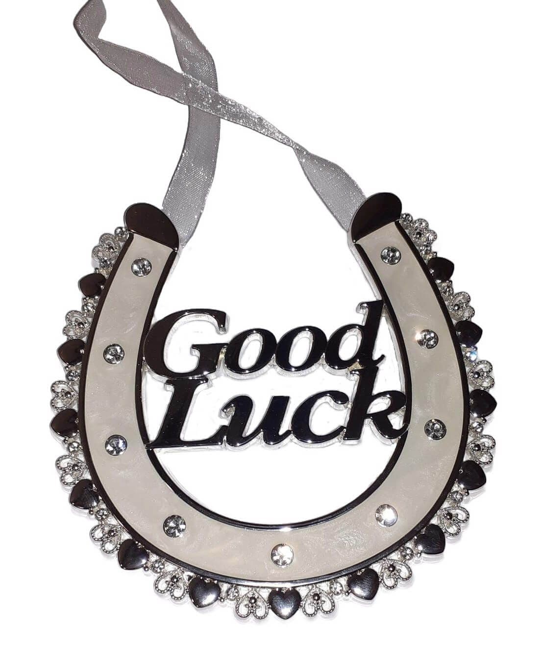 Luxury Good Luck Metal Silver Plated Horseshoe Traditional Wedding