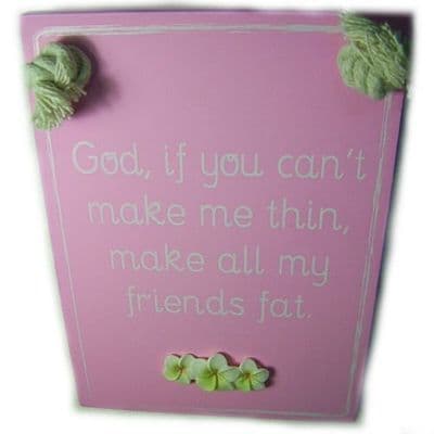 Make Thin Wall Plaque, Funny Phrases