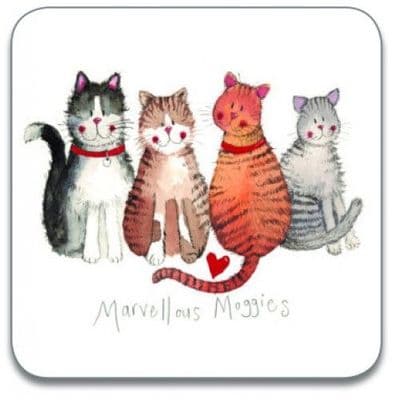 Marvellous Moggies Coaster