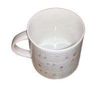 Music Mug by Wendy Jones-Blackett