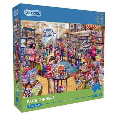 Page Turners 500 XL Extra Large Jigsaw Puzzle by Tony Ryan | Gibsons