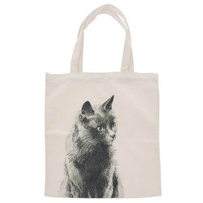 Pawsome Cat Tote Bag – Reusable Shopping Bag for Cat Lovers 44 x 35cm