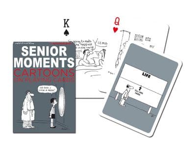 Piatnik Senior Moments Cartoons Playing Cards – 52 Unique Designs