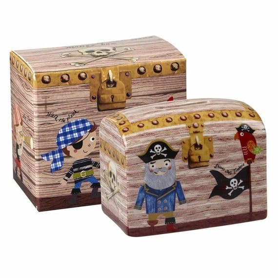 Pirates Treasure Chest Money Box