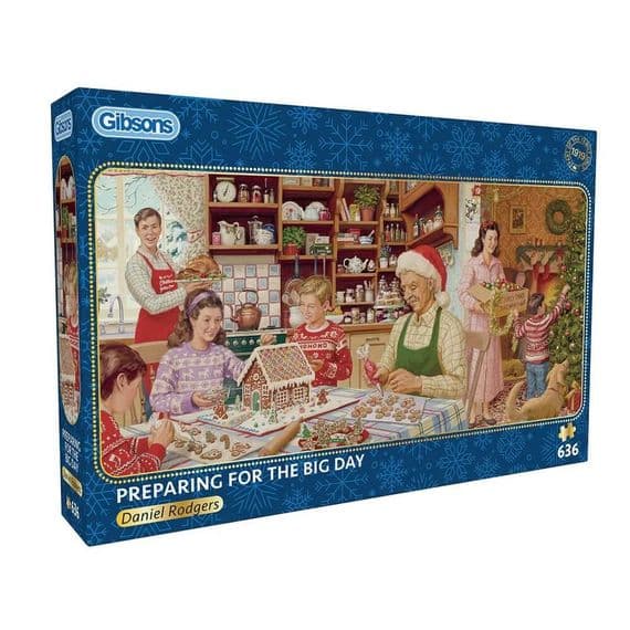 Preparing for the Big Day 636-Piece Jigsaw – Gibsons