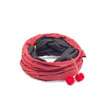 Red Polka Dot Cat Tunnel by Ancol