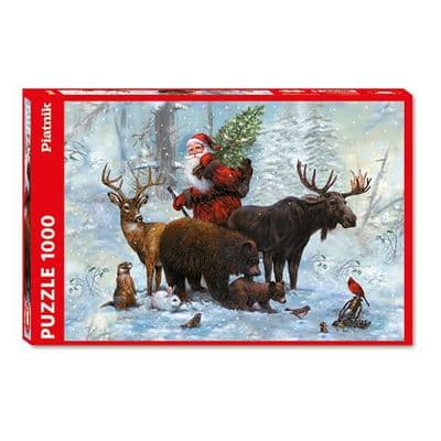 Santa’s Team by Giordano Studios 1000 Piece Piatnik Jigsaw