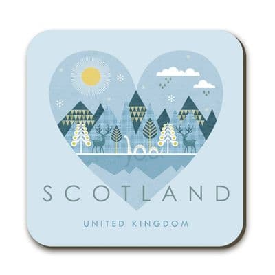 Scotland Coaster by Hilary Yafai