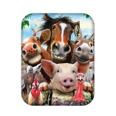 Selfie Farmyard Magnet