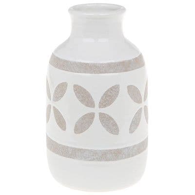Shudehill Petal Art Round Small Vase – Elegant Decorative Floral Vase 18cm