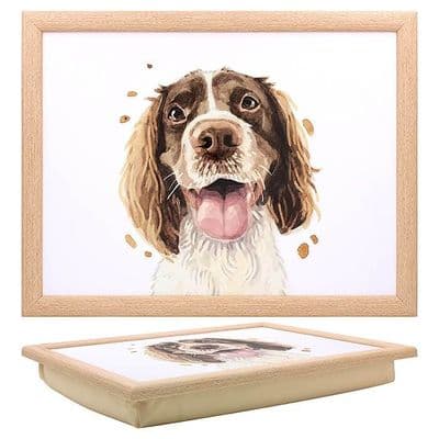 Springer Spaniel Lap tray by Robert James Hull